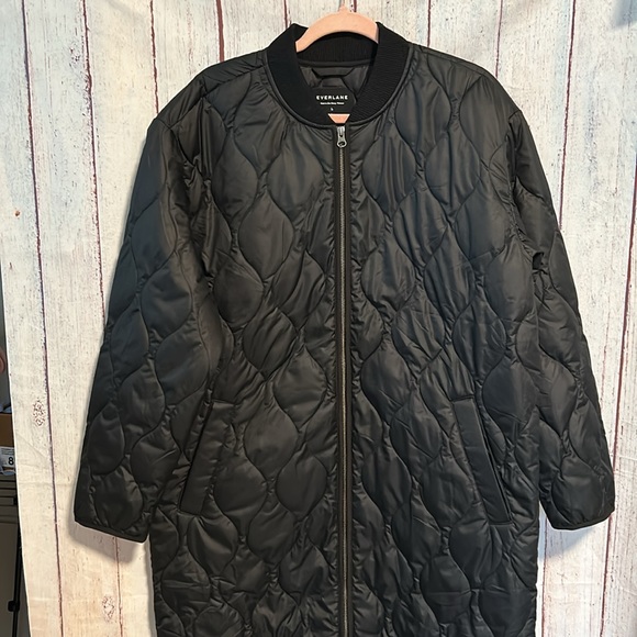 NWOT Everlane The ReNew Long Liner - Picture 9 of 13